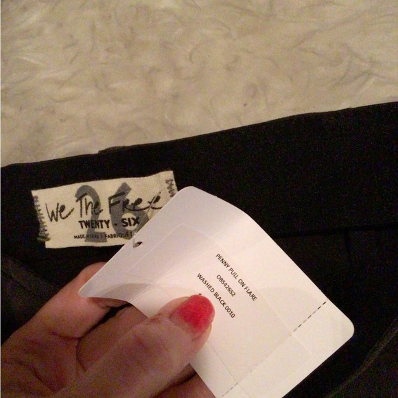 NEW! Free People pull on penny flares - Picture 4 of 7